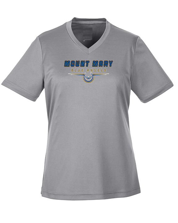 Mount Mary University Women's Basketball Design - Womens Performance Shirt