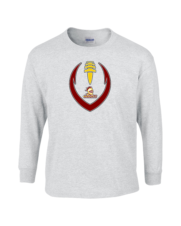 Mount Vernon HS Football Full Football - Cotton Longsleeve