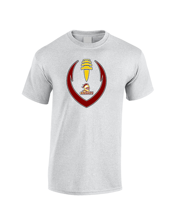 Mount Vernon HS Football Full Football - Cotton T-Shirt