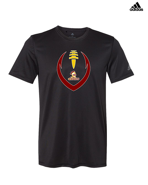 Mount Vernon HS Football Full Football - Mens Adidas Performance Shirt