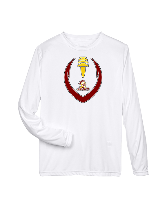 Mount Vernon HS Football Full Football - Performance Longsleeve