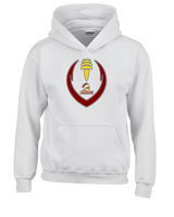 Mount Vernon HS Football Full Football - Youth Hoodie