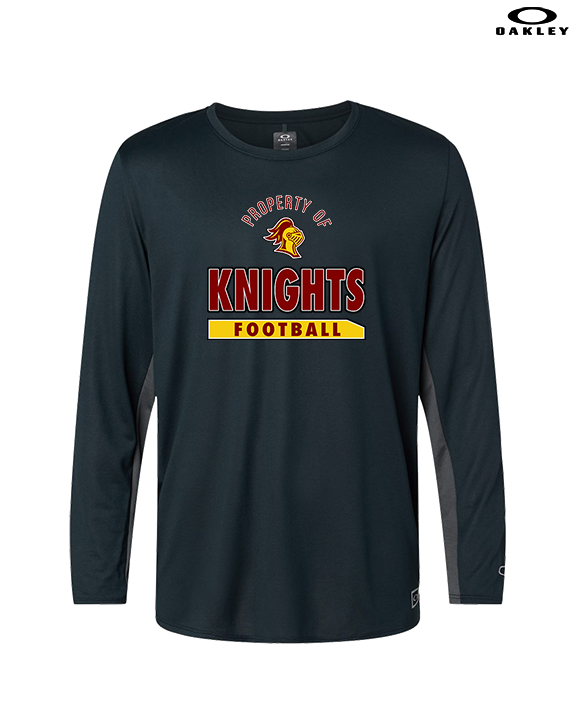Mount Vernon HS Football Property - Mens Oakley Longsleeve