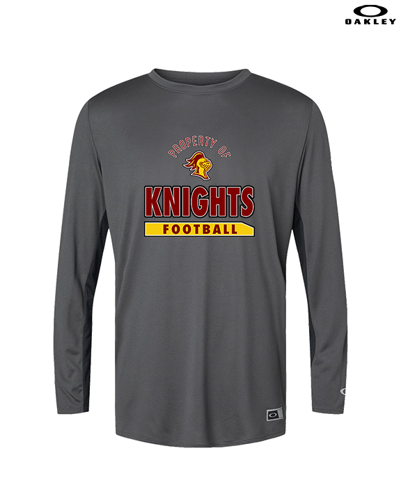 Mount Vernon HS Football Property - Mens Oakley Longsleeve