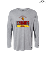 Mount Vernon HS Football Property - Mens Oakley Longsleeve