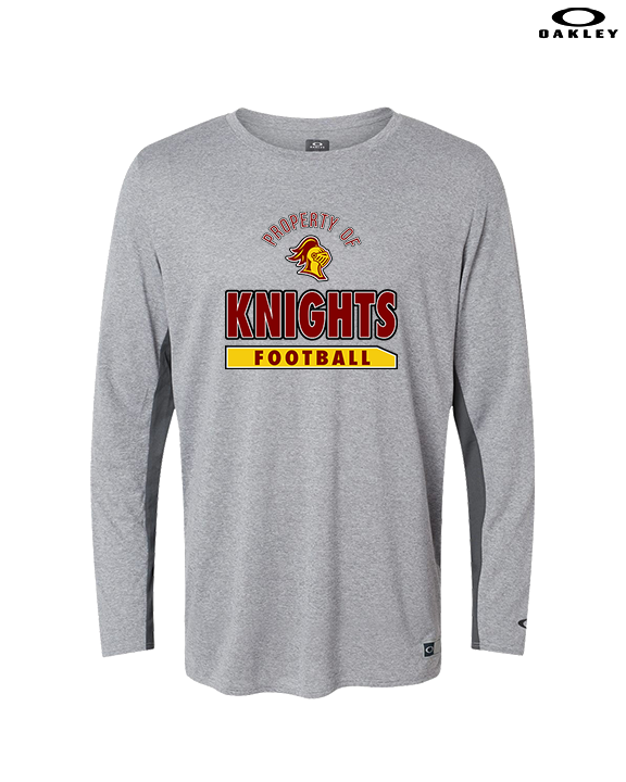 Mount Vernon HS Football Property - Mens Oakley Longsleeve
