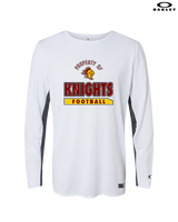 Mount Vernon HS Football Property - Mens Oakley Longsleeve
