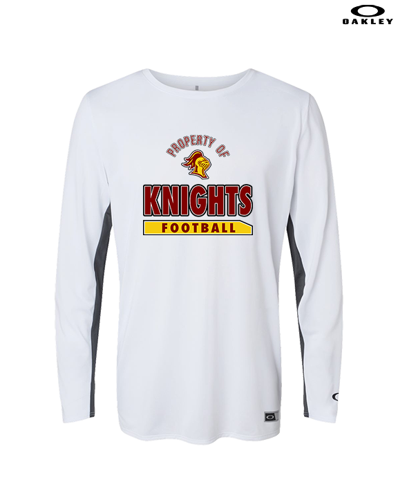 Mount Vernon HS Football Property - Mens Oakley Longsleeve