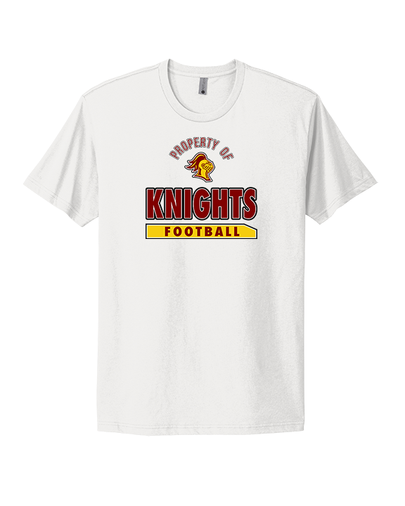 Mount Vernon HS Football Property - Mens Select Cotton T-Shirt