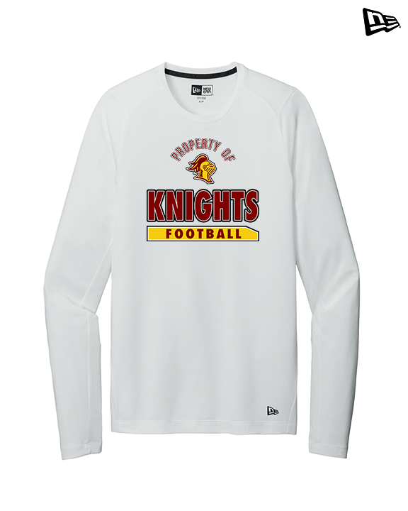 Mount Vernon HS Football Property - New Era Performance Long Sleeve