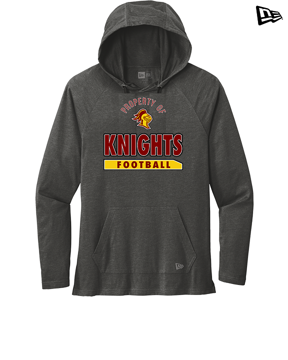 Mount Vernon HS Football Property - New Era Tri-Blend Hoodie