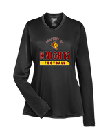 Mount Vernon HS Football Property - Womens Performance Longsleeve