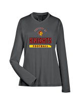 Mount Vernon HS Football Property - Womens Performance Longsleeve