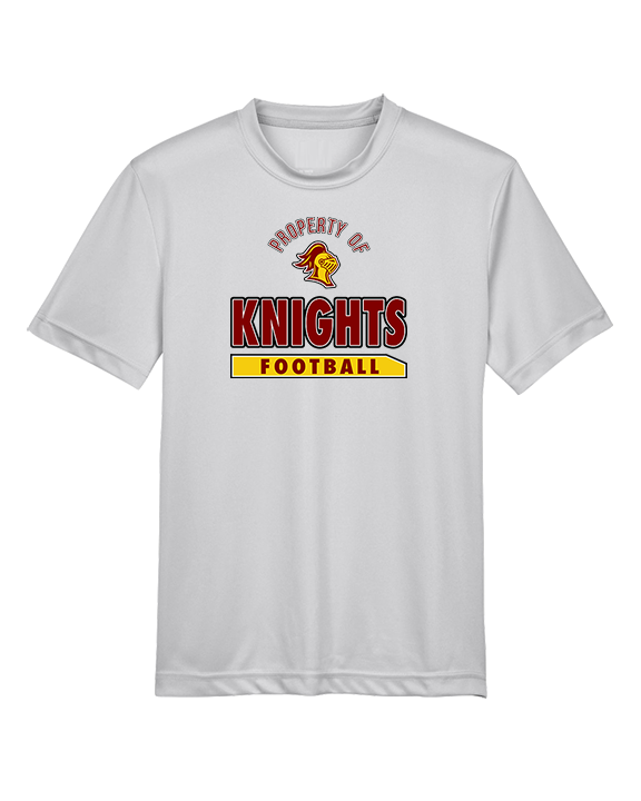 Mount Vernon HS Football Property - Youth Performance Shirt