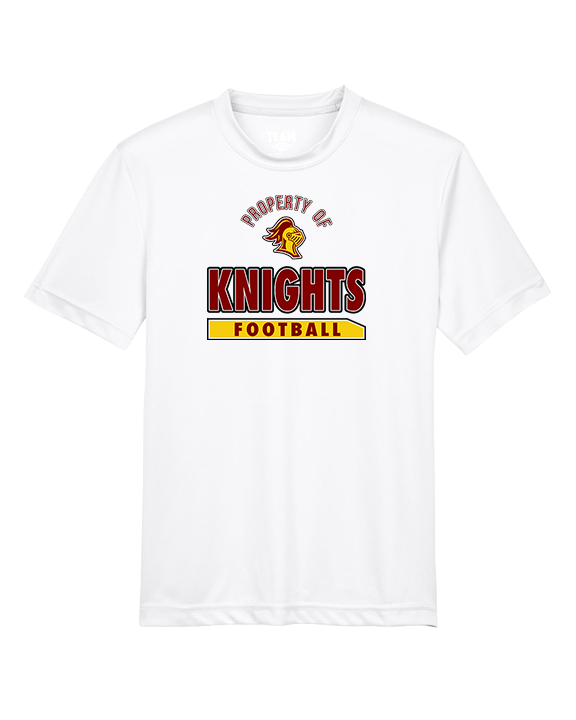 Mount Vernon HS Football Property - Youth Performance Shirt