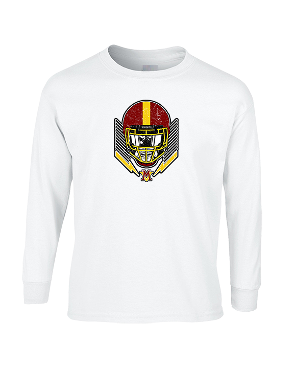 Mount Vernon HS Football Skull Crusher - Cotton Longsleeve