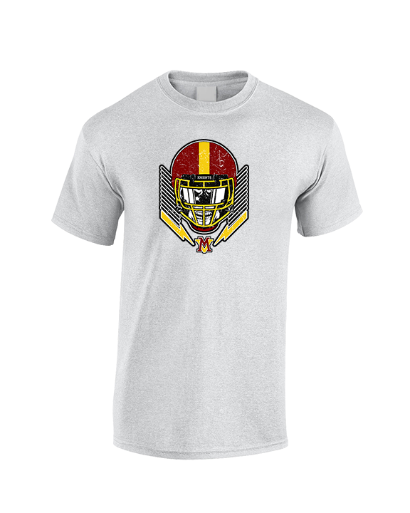 Mount Vernon HS Football Skull Crusher - Cotton T-Shirt