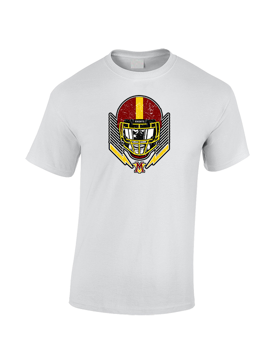 Mount Vernon HS Football Skull Crusher - Cotton T-Shirt