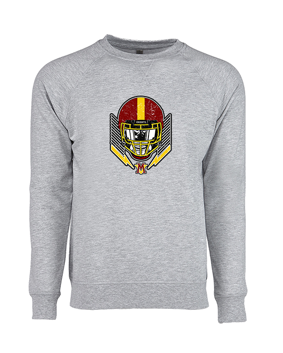 Mount Vernon HS Football Skull Crusher - Crewneck Sweatshirt