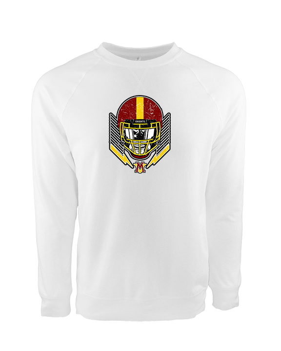 Mount Vernon HS Football Skull Crusher - Crewneck Sweatshirt