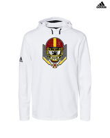 Mount Vernon HS Football Skull Crusher - Mens Adidas Hoodie