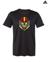 Mount Vernon HS Football Skull Crusher - Mens Adidas Performance Shirt