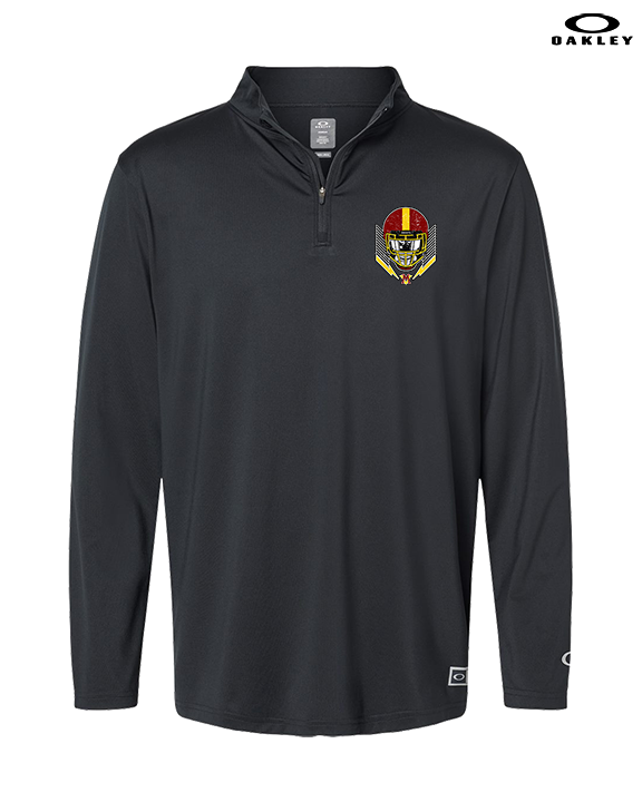 Mount Vernon HS Football Skull Crusher - Mens Oakley Quarter Zip