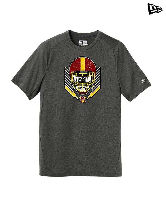 Mount Vernon HS Football Skull Crusher - New Era Performance Shirt
