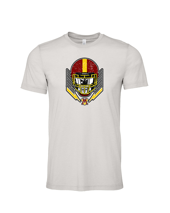 Mount Vernon HS Football Skull Crusher - Tri-Blend Shirt