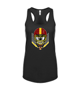 Mount Vernon HS Football Skull Crusher - Womens Tank Top