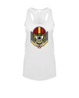 Mount Vernon HS Football Skull Crusher - Womens Tank Top