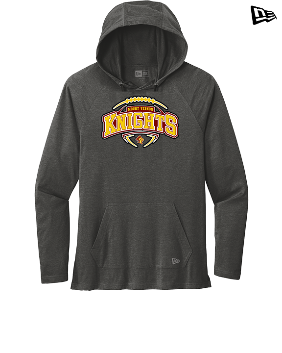 Mount Vernon HS Football Toss - New Era Tri-Blend Hoodie