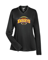 Mount Vernon HS Football Toss - Womens Performance Longsleeve