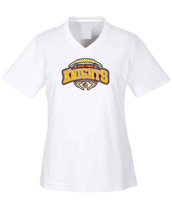 Mount Vernon HS Football Toss - Womens Performance Shirt