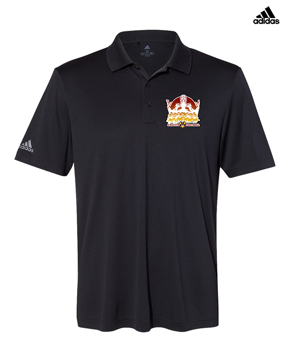 Mount Vernon HS Football Unleashed - Mens Adidas Polo