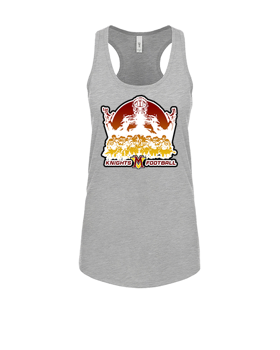 Mount Vernon HS Football Unleashed - Womens Tank Top
