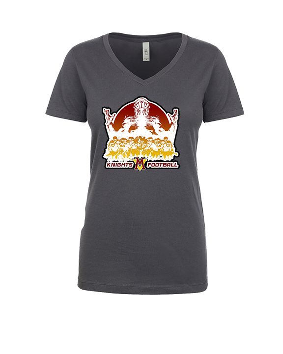 Mount Vernon HS Football Unleashed - Womens Vneck