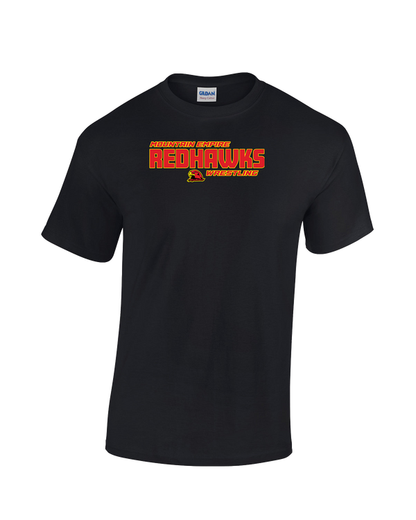 Mountain Empire HS Wrestling Bold - Cotton T-Shirt
