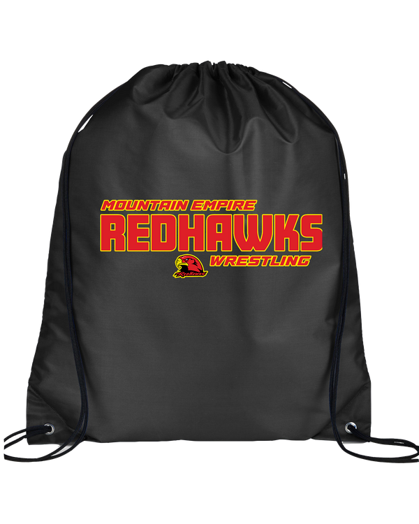 Mountain Empire HS Wrestling Bold - Drawstring Bag