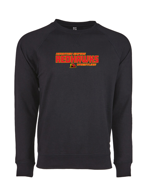 Mountain Empire HS Wrestling Bold - Crewneck Sweatshirt