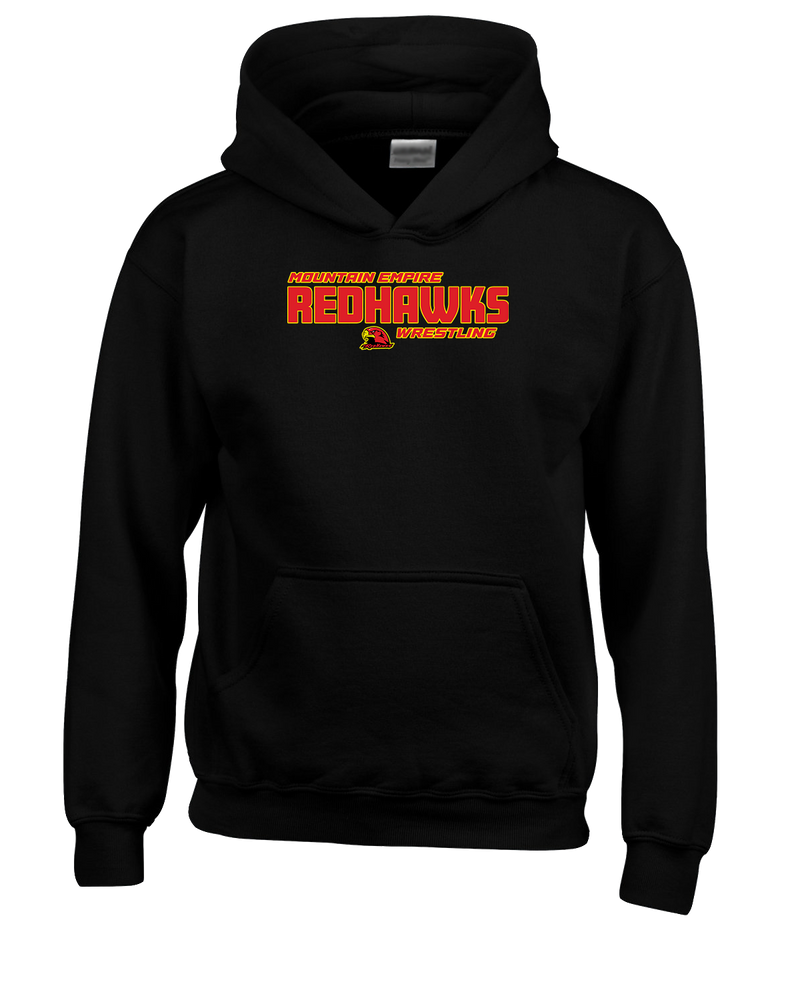 Mountain Empire HS Wrestling Bold - Cotton Hoodie
