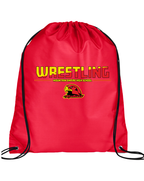 Mountain Empire HS Wrestling Cut - Drawstring Bag