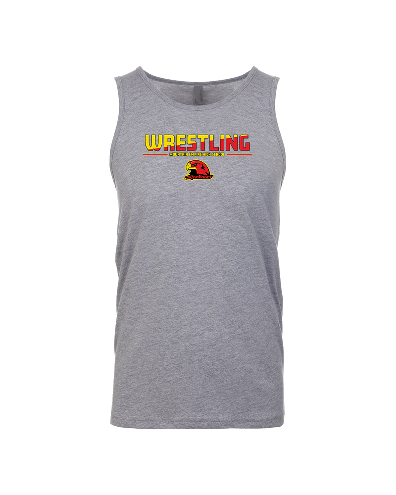 Mountain Empire HS Wrestling Cut - Mens Tank Top