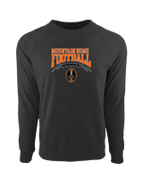 Mountain Home HS Football School Football - Crewneck Sweatshirt