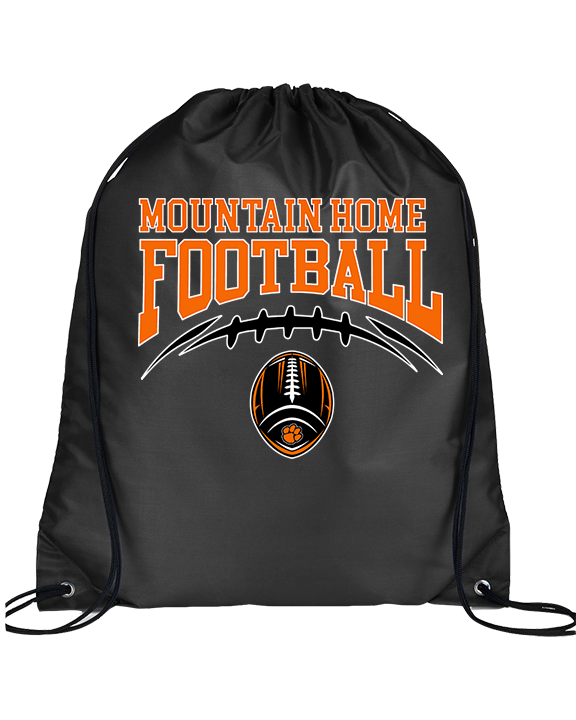 Mountain Home HS Football School Football - Drawstring Bag