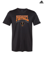 Mountain Home HS Football School Football - Mens Adidas Performance Shirt
