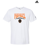 Mountain Home HS Football School Football - Mens Adidas Performance Shirt