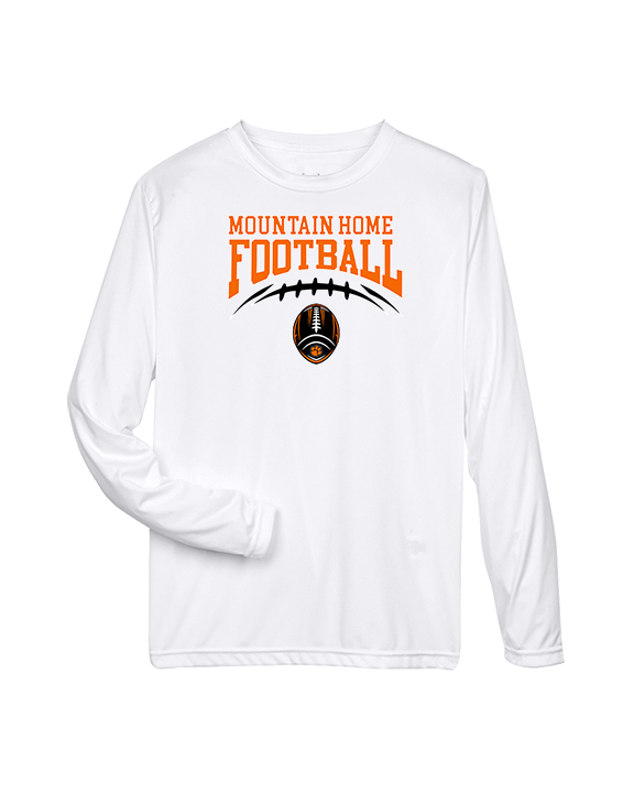 Mountain Home HS Football School Football - Performance Longsleeve