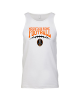 Mountain Home HS Football School Football - Tank Top