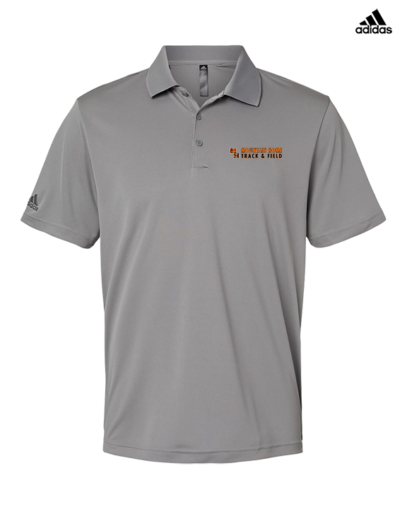 Mountain Home HS Track and Field Basic - Mens Adidas Polo